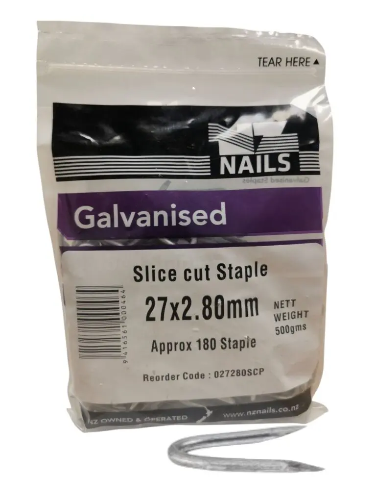 27 x 2.8 Slice Cut Staples 500g