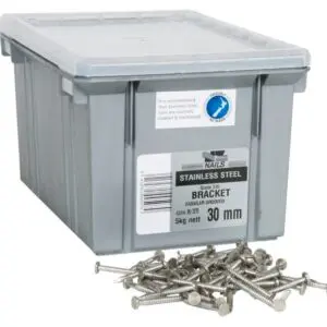 30 x 3.15 Stainless Steel Bracket Nails 5kg