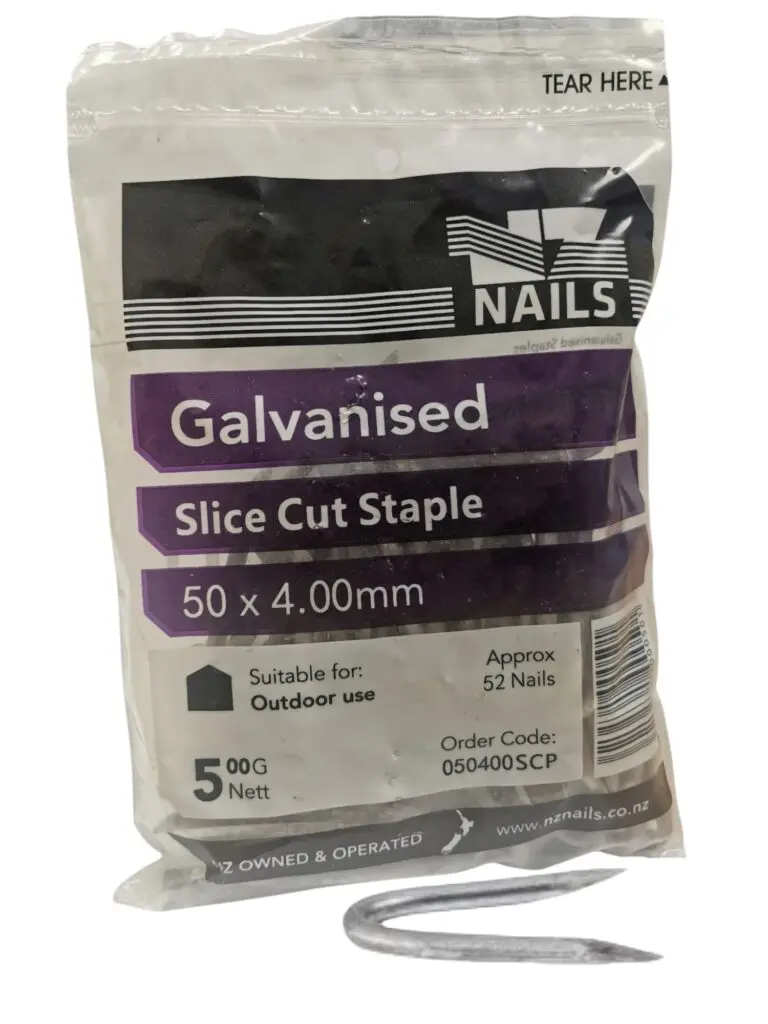 50 x 4.0 Slice Cut Staples 500g