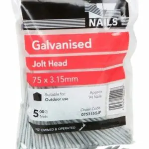 75 x 3.15 J/H Galv 500g Nails