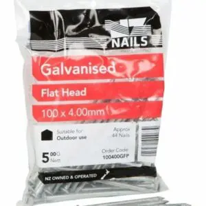 100 x 4.0 F/H Galv 500g Nails