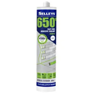 Selleys 650FC Adhesive Sealant White