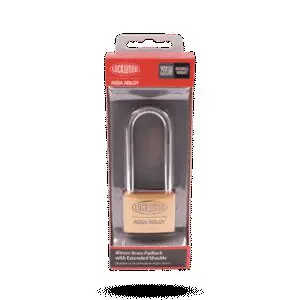 Padlock Brass 40mm Body 63mm Shackle