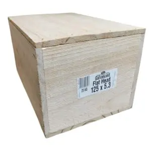 125 x 5.3 Galv Flat Head Nails 25kg