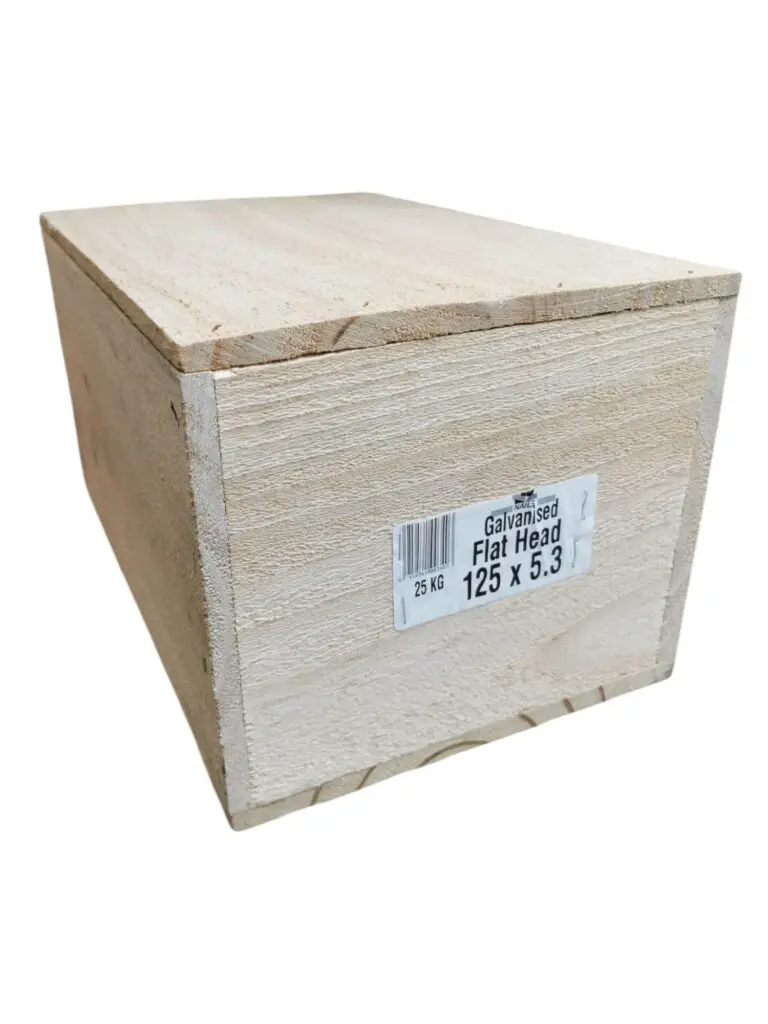 125 x 5.3 Galv Flat Head Nails 25kg