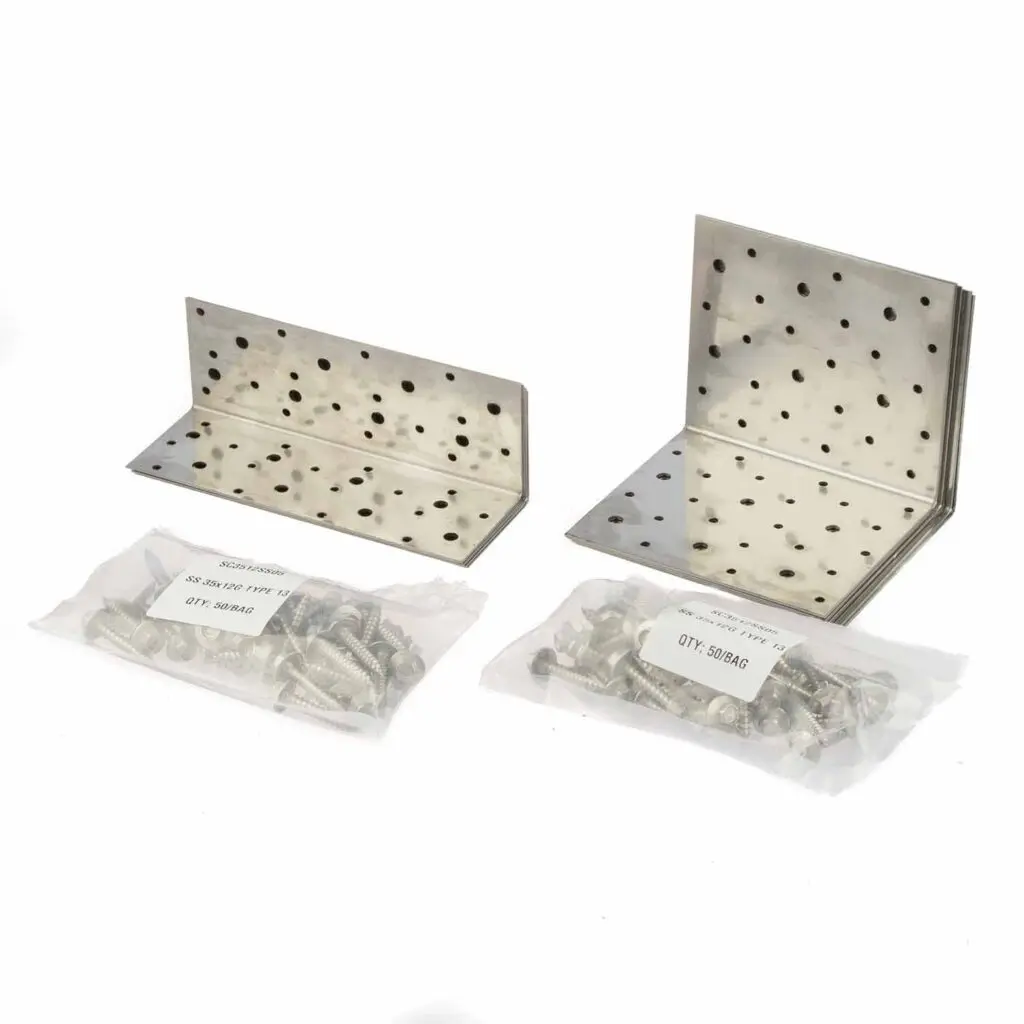 12KN Retro Pile Fixing S/S Per Box