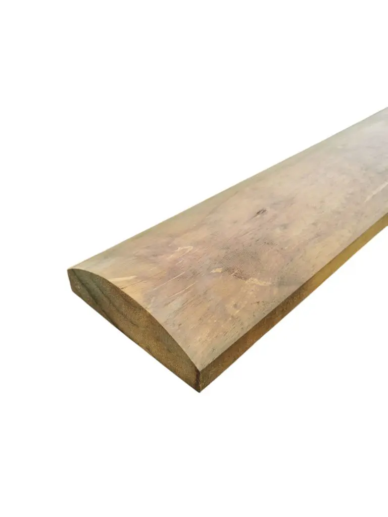 140 x 40 H4 Half Round Landscape Rail 6.0M