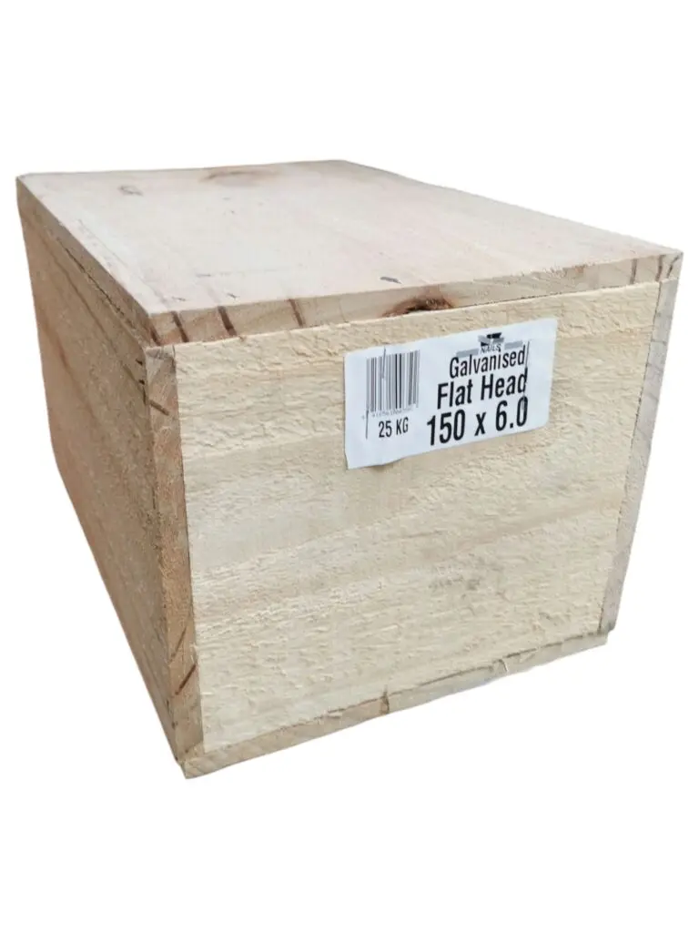 150 x 6.0 F/H Galv 25kg Nails