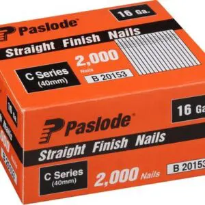Paslode Pneu 40mm Strait Brads Pkt 2000