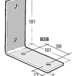 B58 Angle Bracket