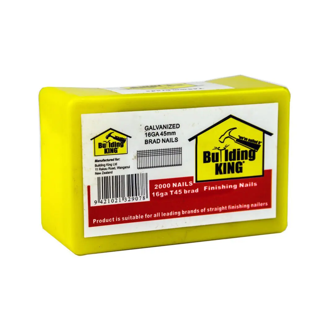 Building King 45mm 16g Straight Brads