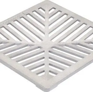 Connecto Trade Grate 250mm sq aluminium