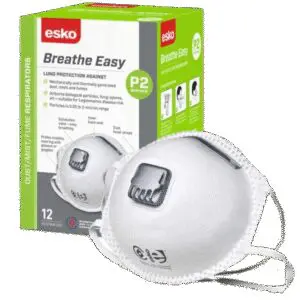 Esko P2 Dust Mask With Valve Box