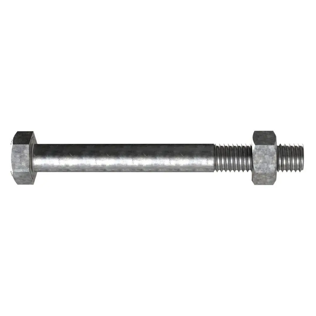Eng Hex Bolt Galv M12 x 120