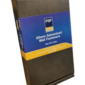 PSP Galv Wall Fasteners 25mm Box 50