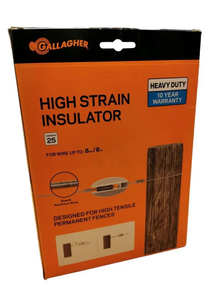 Insulator High Strain White 25Pk