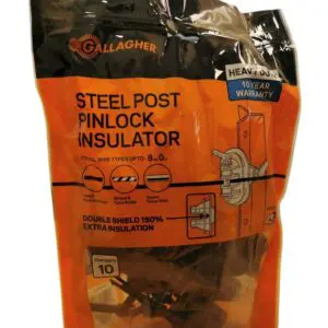 Insulator Steel Post Y Pinlock 10Pk