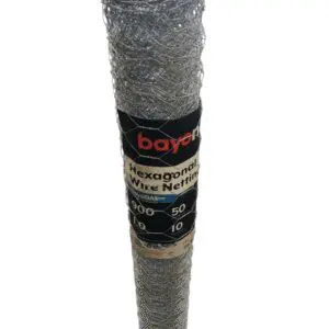 Bayonet Hex Wire Netting 900 x 50 x 1 x 10M