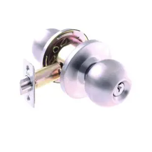 Yale Commercial Orbit Knob Entrance Set S/S 70mm Backset
