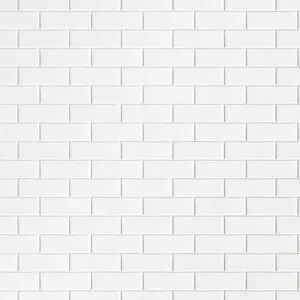 Wallart 2.4 x 1.2 x 3mm New York White Tile