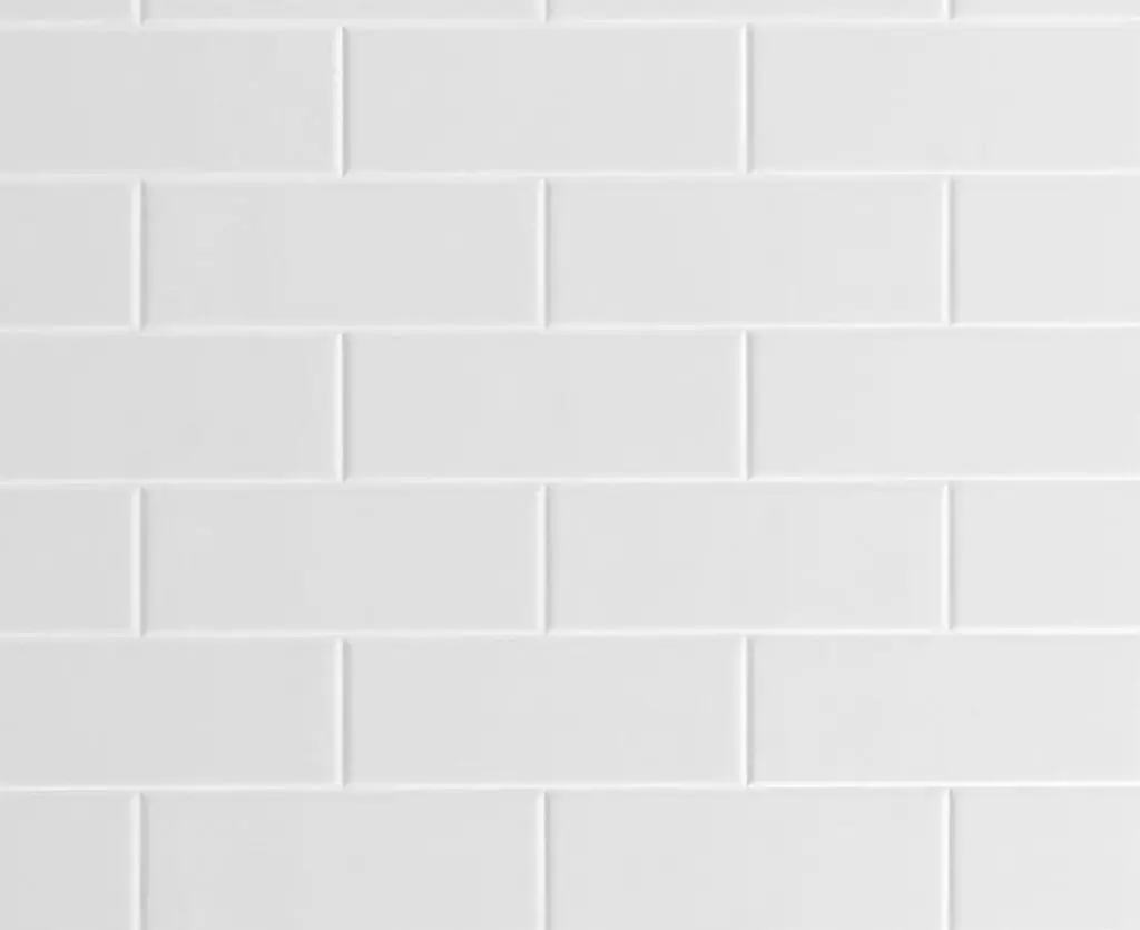 Seratone 2.4 x 1.2 x 4.5mm White Subway Seratone 2.4 x 1.2 x 4.5mm White Subway Tile