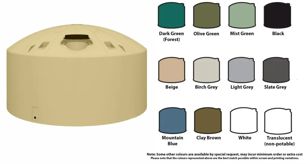 Devan Water Tank 15000L Standard Duty