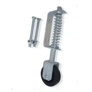 H/Duty Spring Load Gate Wheel Wood Jaile