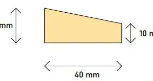 40mm Bevelled Scotia H3 FJ