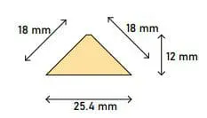 18mm Angle Fillet H3.2 FJ