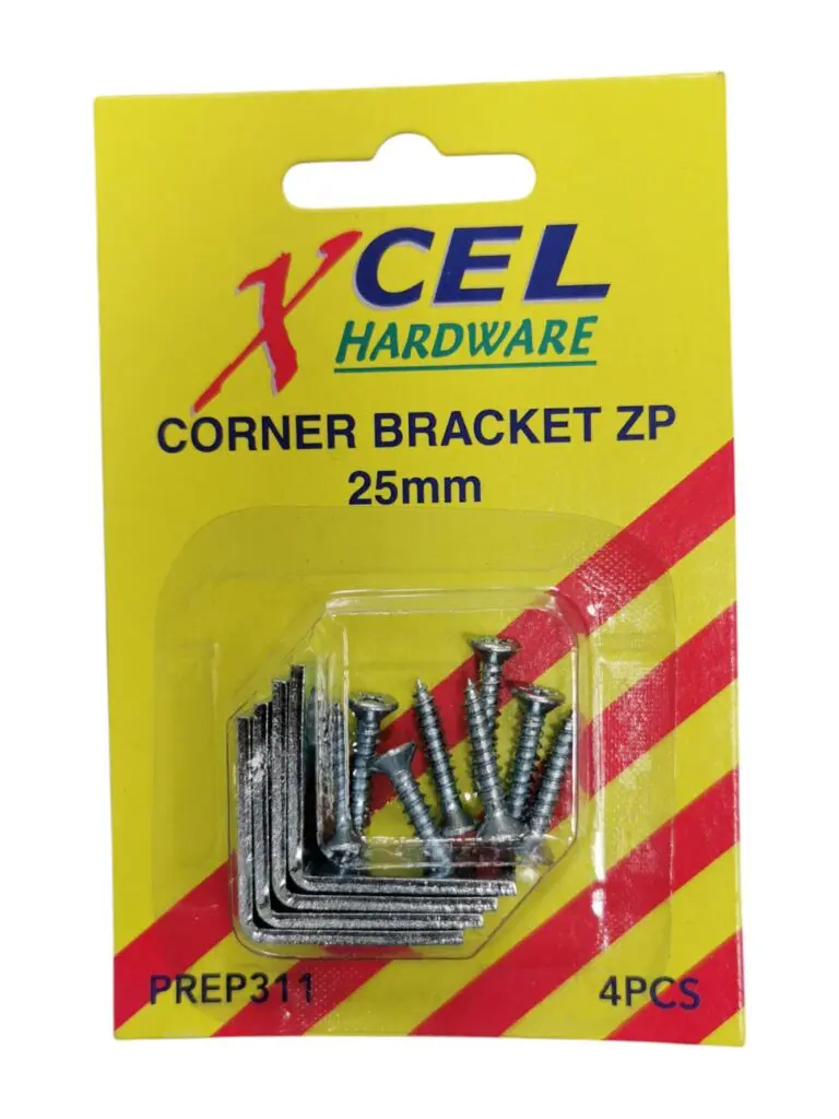 Corner Brackets Zp 25mm Pk4 Xcel