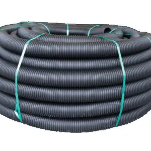 Black Snake Drainage Coil HDPE 110mm x 30m Unslotted