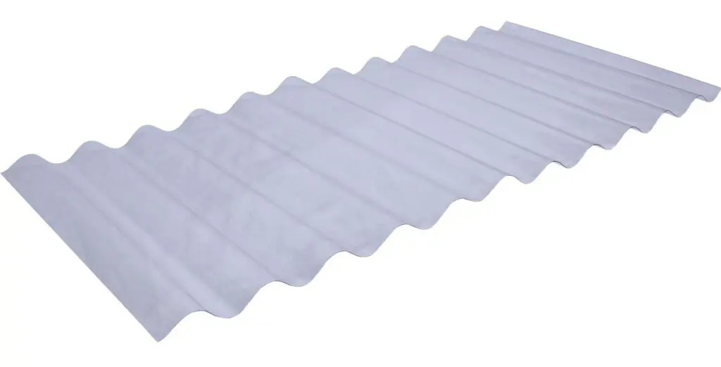 6.0m Solasafe 760 Cover Clear Corrugated Roofing