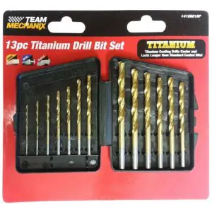 Titanium Drill Bit Set 13pce