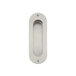 Flush Pull Handle Oval 120 x 40mm S/S