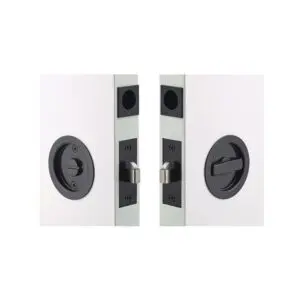 Cavity Sliding Privacy Kit Round Blk