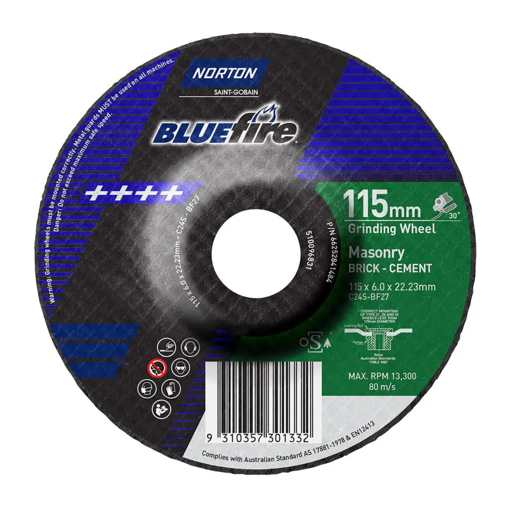 C.O Wheel Masonry 115 x 6.0 x 22.2 Grinding