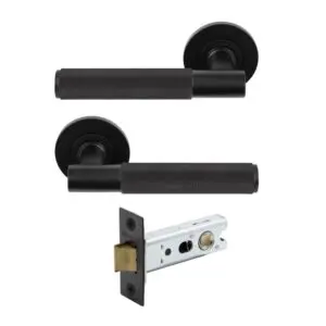 Windsor Verge Passage Set Knurled BLK PR