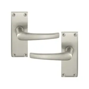 Contract-Lever Latch 120 x 42mm Plate