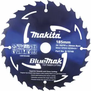 Makita Bluemak Tct Blade 185mm 24T