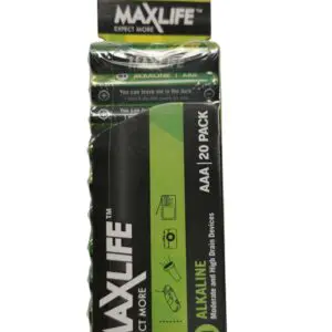 Batteries Aaa Max-Life 20Pk