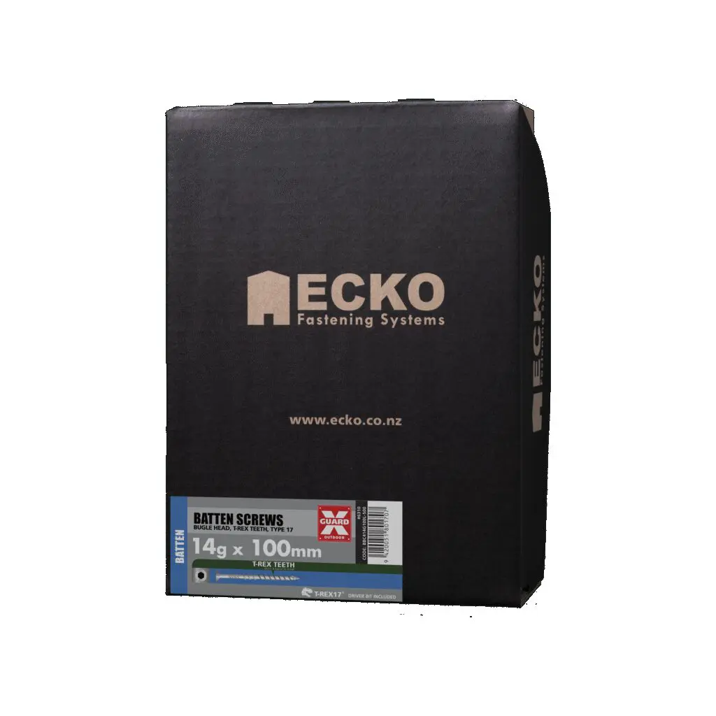 Ecko Bugle Screws 14 x 100mm (500 box)