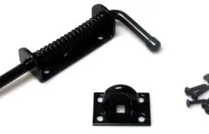 Slide Bolt w/spring Black