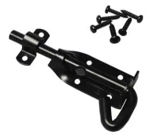 Padbolt 100mm Black DP1