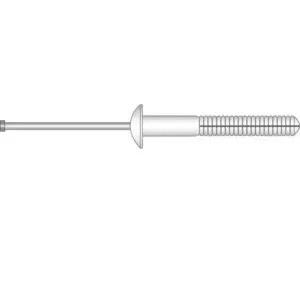 6.5 x 75mm Nylon Anchor 6.5mm x 75mm Mushroom Head Nail-in Nylon Anchor