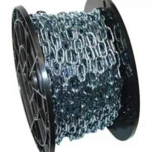 Chain 3mm x 23mm Per M Zinc