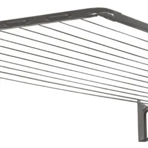 Compact Fold Down 39 3.3m Black Clothesline