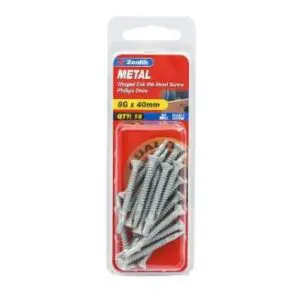 Metal Screw Phillips Class 3 8g-18 40mm