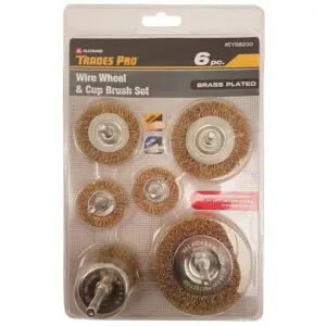 6 Pc Wire Wheel Cup Brush Set