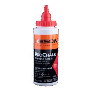 Chalk Refill 4oz Red Keson