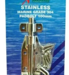 Padbolt 100mm S/S
